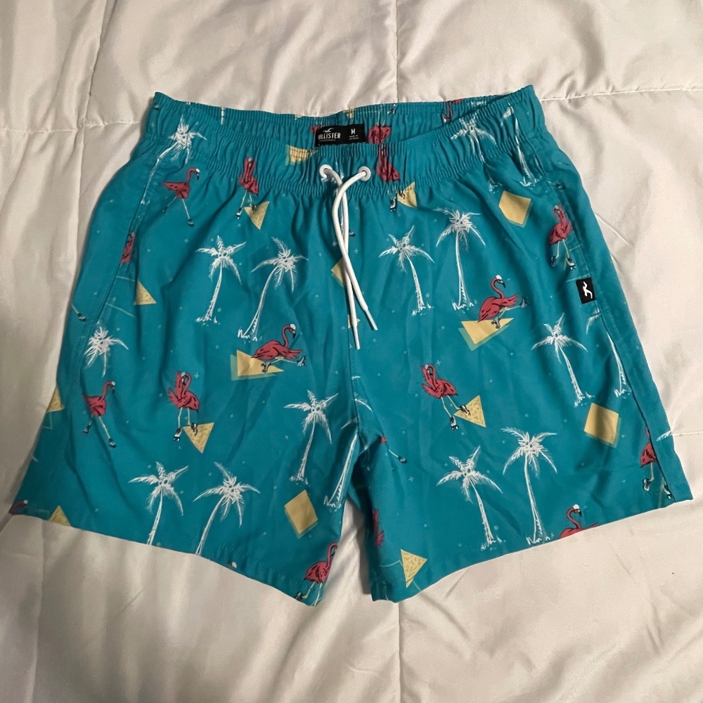 Hollister Men's Swimsuit - Size Medium